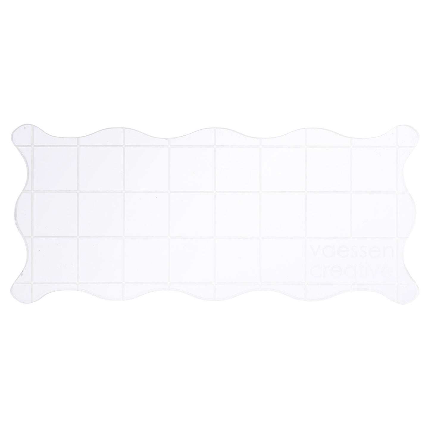 Vaessen creative • bloc tampon acrylique 9x4x0,8cm