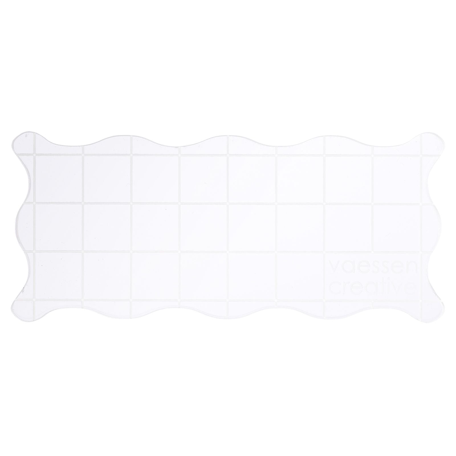 Vaessen creative • bloc tampon acrylique 9x4x0,8cm