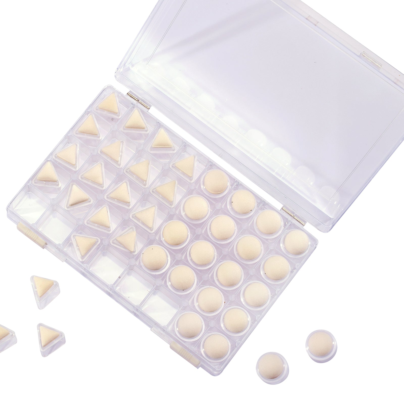 Vaessen creative • tamponneurs ronds triangle 40 pcs.