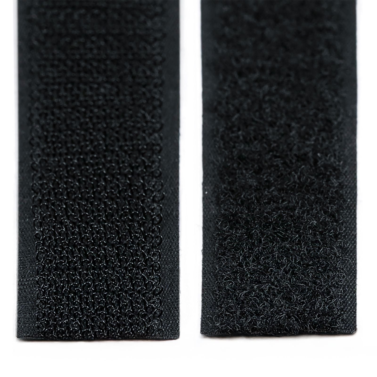 Vaessen creative • Bande Velcro autocollante en rouleau 2cmx10m noir 2pcs.