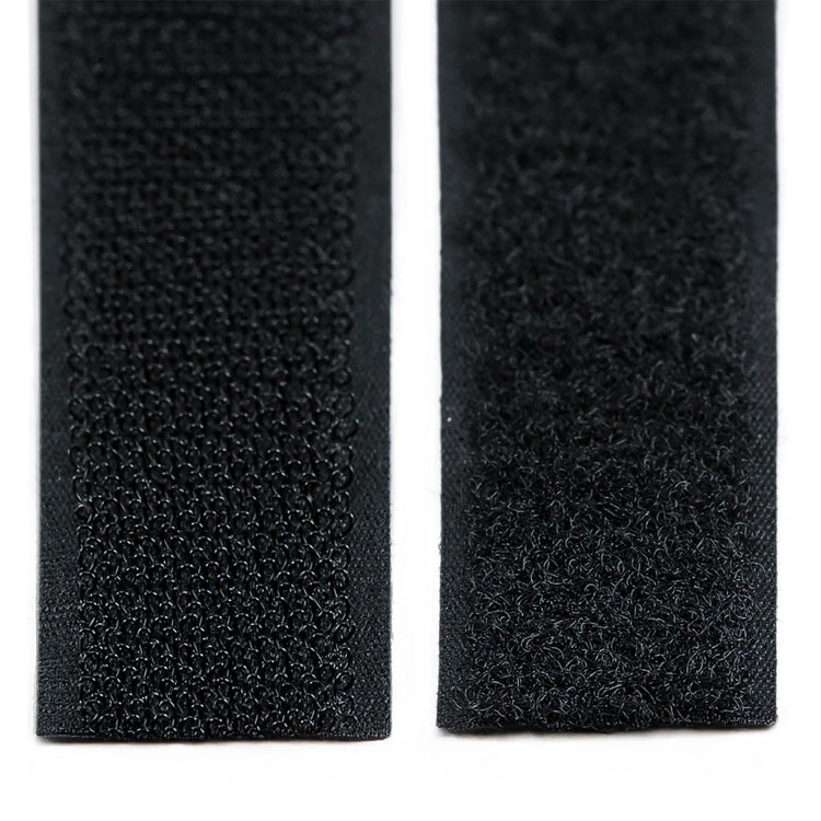 Vaessen creative • Bande Velcro autocollante en rouleau 2cmx10m noir 2pcs.