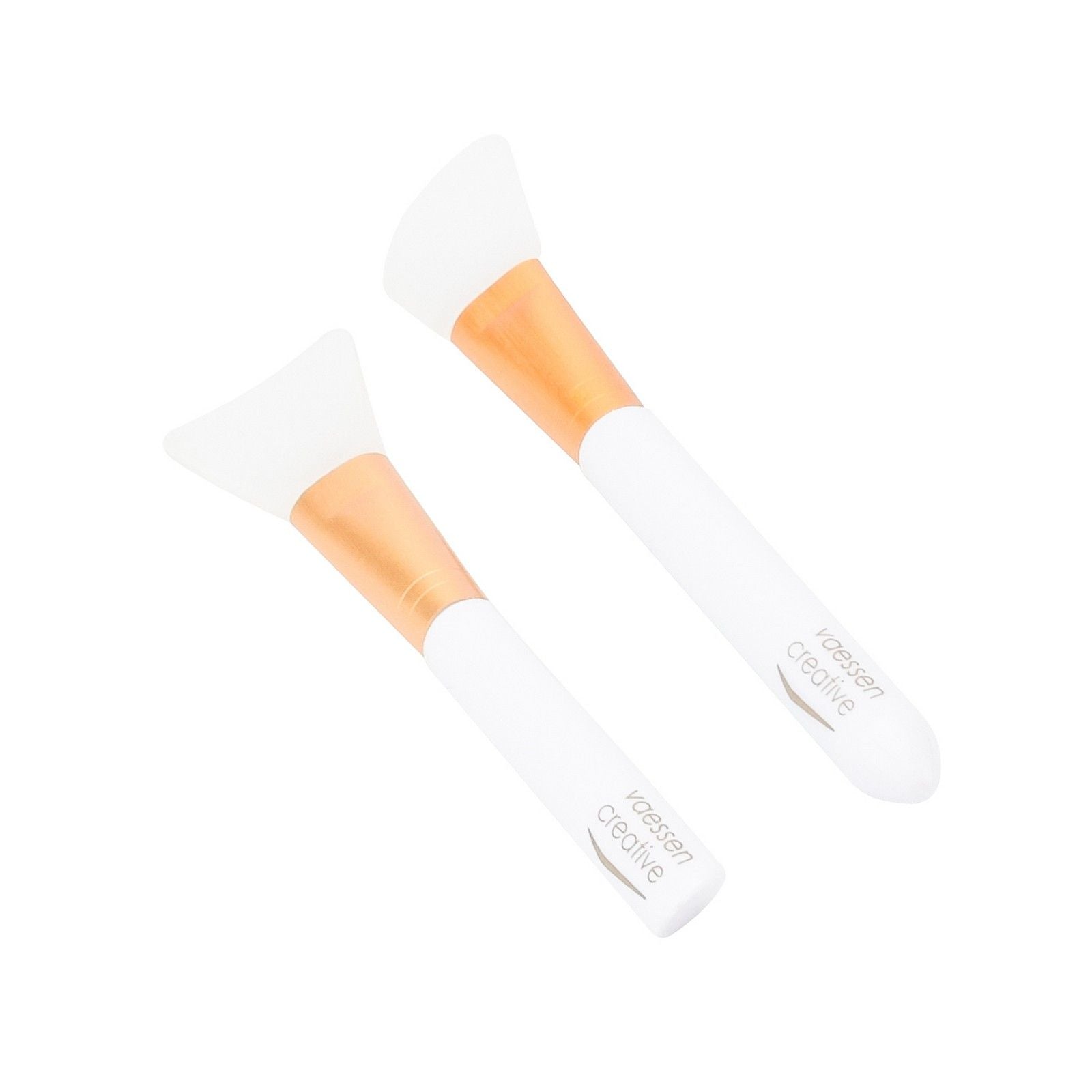 Vaessen creative • jeu de pinceaux en silicone 2 pcs
