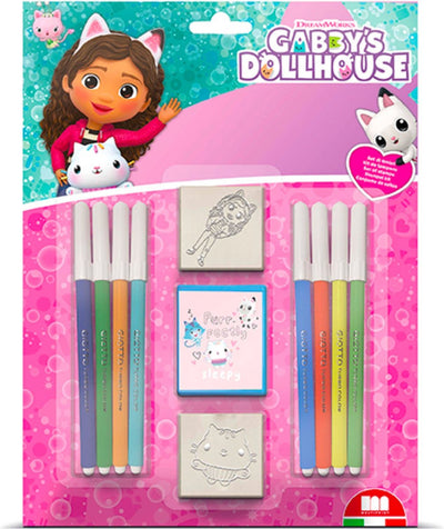 Multiprint Gabby's Dollhouse Tampon Set, 11dlg.