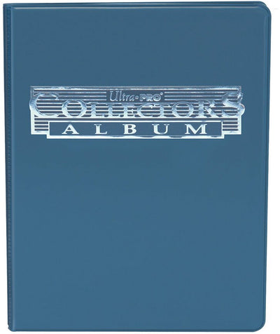 Ultrapro ultra pro collectors album portfolio book 9 pochettes bleu - sans classeur non extensible