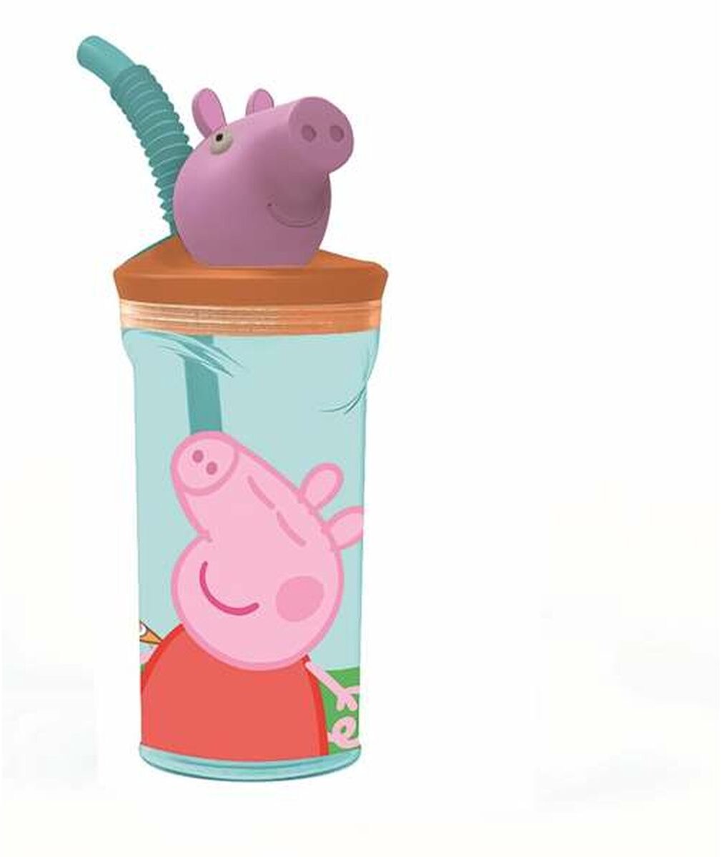 2163 bouteille d'eau peppa pig core plastique 360 ml