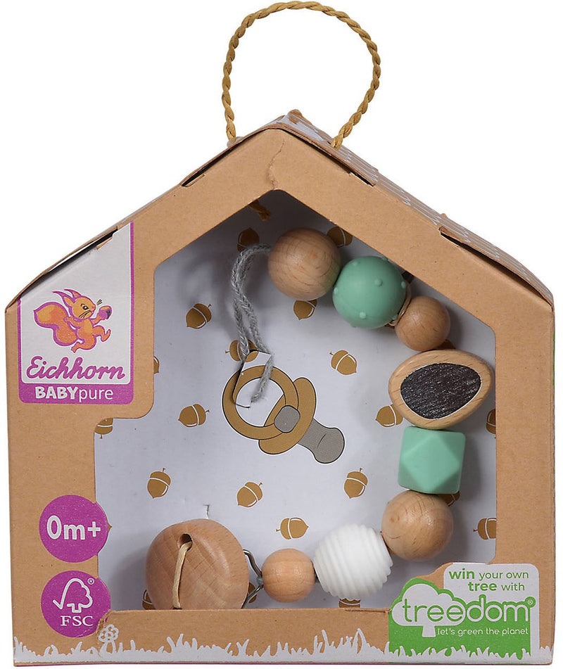 Eichhorn Baby Wooden Pacificier Chain