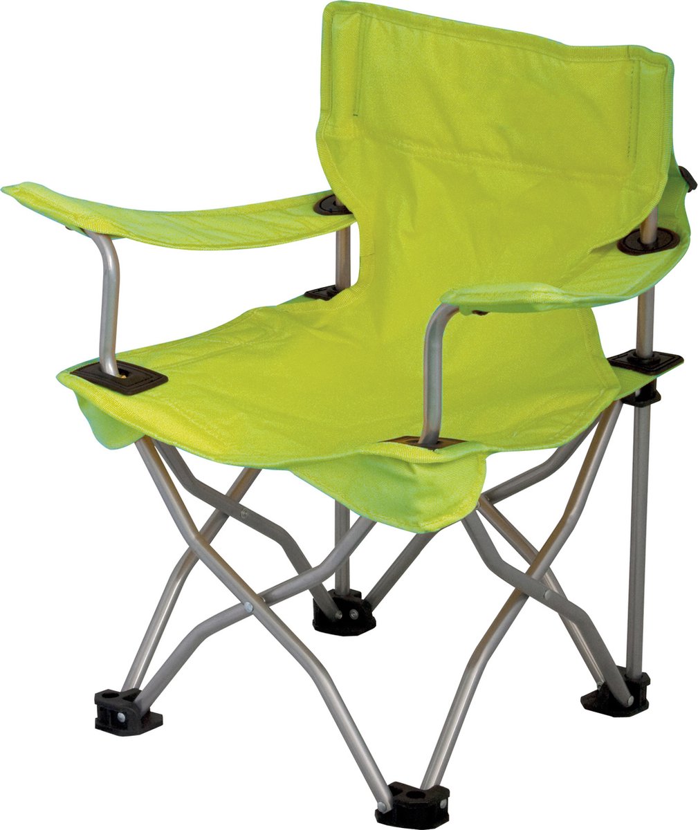 Chaise de camping Eurotrail pour enfant ardèche - citron vert