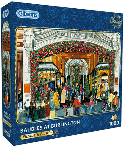 Gibsons - boules à Burlington Arcade (par Elizabeth Blustin) - 1000 pièces 49×68cm (l×h) - puzzle pour adultes