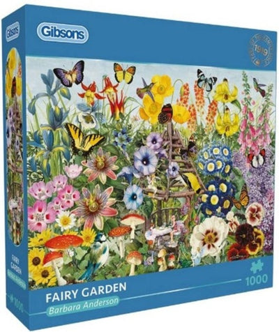 Gibsons - jardin de fées (par barbara anderson) - 1000 pièces 68×49cm (l×h) - puzzle pour adultes