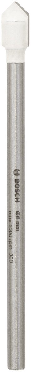 Bosch - forets à carrelage cyl-9 céramique 6 x 80 mm