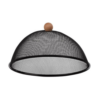 Esschert Design Esschert Design VlieGenkap 30.1x16.3 cm Black Wood