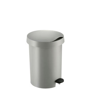 Sunware Sunware Zodiac Pedal Bin 5L Silver Grey