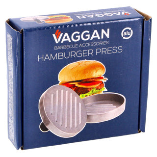 Vaggan Hamburger Maker Aluminium 11,7 x 9cm