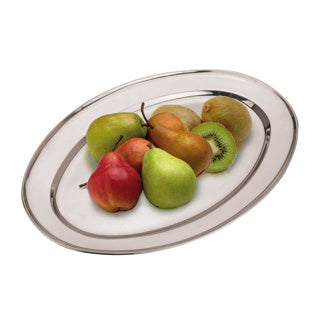 Excellente échelle de service domestique ovale 45 x 29 cm