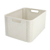 Panier de rangement de style Curver Curver 30L blanc