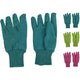 Gants de jardin 3 couleurs d'assorti uni