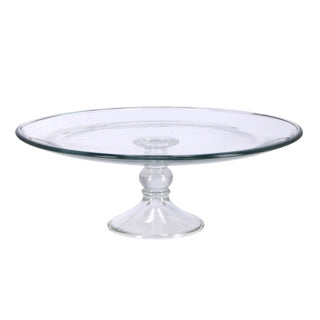 Verre de plateau de gâteau Royal Leerdam à pied 33 cm x 12,2 cm