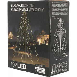 Ambiance Ambiance Lights For Flagpole avec 192 LED 208 cm