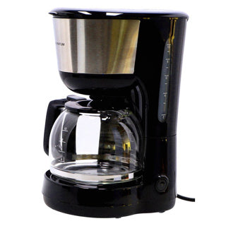 Cafetière Inventum 1,25l noir inox 10 tasses