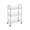Tomado-Metaltex Tomado Metaltex Kitchen Rangement de salle de bain Trolley Lugano 41x23x63 cm roues