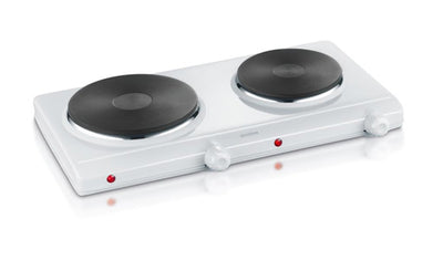 Severin Double Hob 2500W White DK 1042