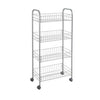 Metaltex Metaltex Kitchen Rangement de salle de bain Chariot Ascona 41x23x84 cm Roues