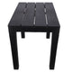 Banc de jardin Pro timor 60x38xh45cm anthracite
