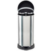 Curver Curver Decobin Pedal Bin ovaal 40L Silver Black