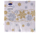 Duni serviettes-neige blanche 33x33 cm