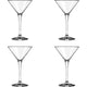 Ensemble de verre Royal Leerdam Martini de 4 verres