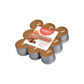 Bolsius Gertheelichten True Scents Apple-Kanel 18 pièces