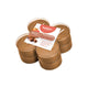 Bolsius Maxilichten True Scents Appel-Kaneel 8 pièces