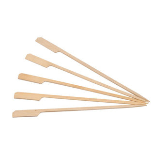 Éco-import en bambou bâtons de cocktail 18 cm 50 pièces
