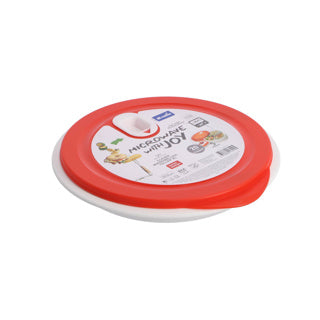 Rotho Microwaveboard Deep 1 L Micro Papaya Red avec boîte