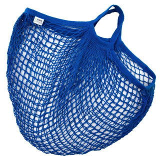 NetTas à virgule point avec des poignées courtes Bleu 40x40cmbasic par