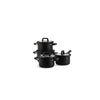BK Flow Cool Black Black en acier inoxydable Set 4 pièces