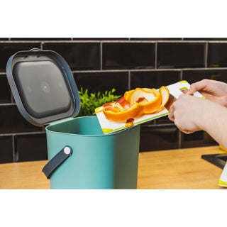 Rotho Bio Waste Bin 6 L Albula Green