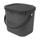 Rotho Bio Waste Bin 6 l Ambula anthracite - afbeelding 1