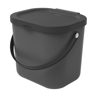 Rotho Bio Waste Bin 6 l Ambula anthracite
