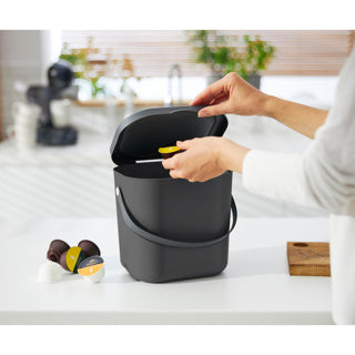Rotho Bio Waste Bin 6 l Ambula anthracite