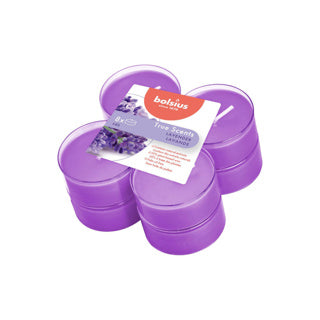 Bolsius Maxilichten True Scents Lavendel 8 pièces