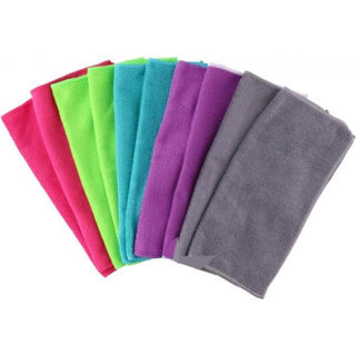 Tissons de microfibre de base 30x30 cm 10 pièces