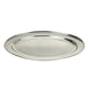 Excellente échelle des ustensiles ménagers ovale 40x26 cm en acier inoxydable