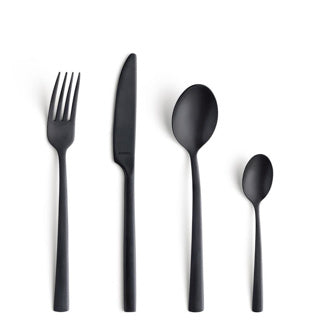 Amefa Amefa Vintage Cutlery Set 16 pièces noir