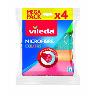 VILEDA COOLS Microfiber Tissu 4 pièces