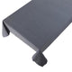 Lin plus nappes ind gris 140 x 250 cm