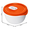 Plat à micro-ondes Rotho 0,8 L Micro Papaya Red