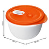 Rotho Rotho Scale micro-ondes intelligente 1,5 L Red Papaya