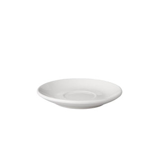 Soucoupe 14 cm porcelaine blanche | 6 pièces