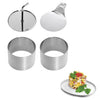 Westmark Westmark Food Formers de 7,5 cm en acier inoxydable à 4 pièces